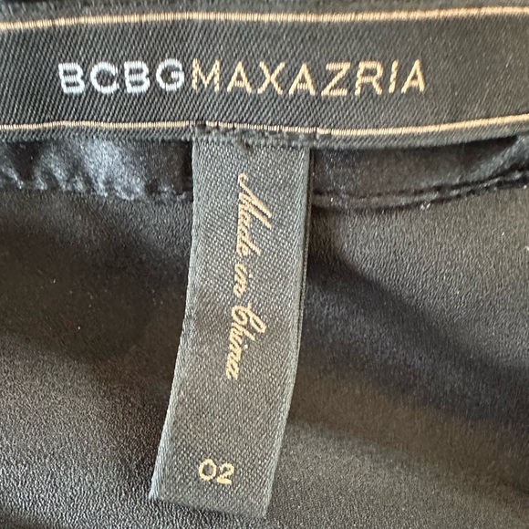 BCBGMaxAzria Lace Silk Y2K Cocktail Dress - Picture 12 of 12